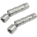 2 dalių lankstus magnetinis žvakės galvutės raktų rinkinys 14 mm ir 16 mm TSX TOOL