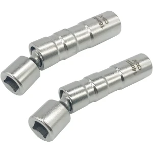 2 dalių lankstus magnetinis žvakės galvutės raktų rinkinys 14 mm ir 16 mm TSX TOOL