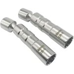 2 dalių lankstus magnetinis žvakės galvutės raktų rinkinys 14 mm ir 16 mm TSX TOOL