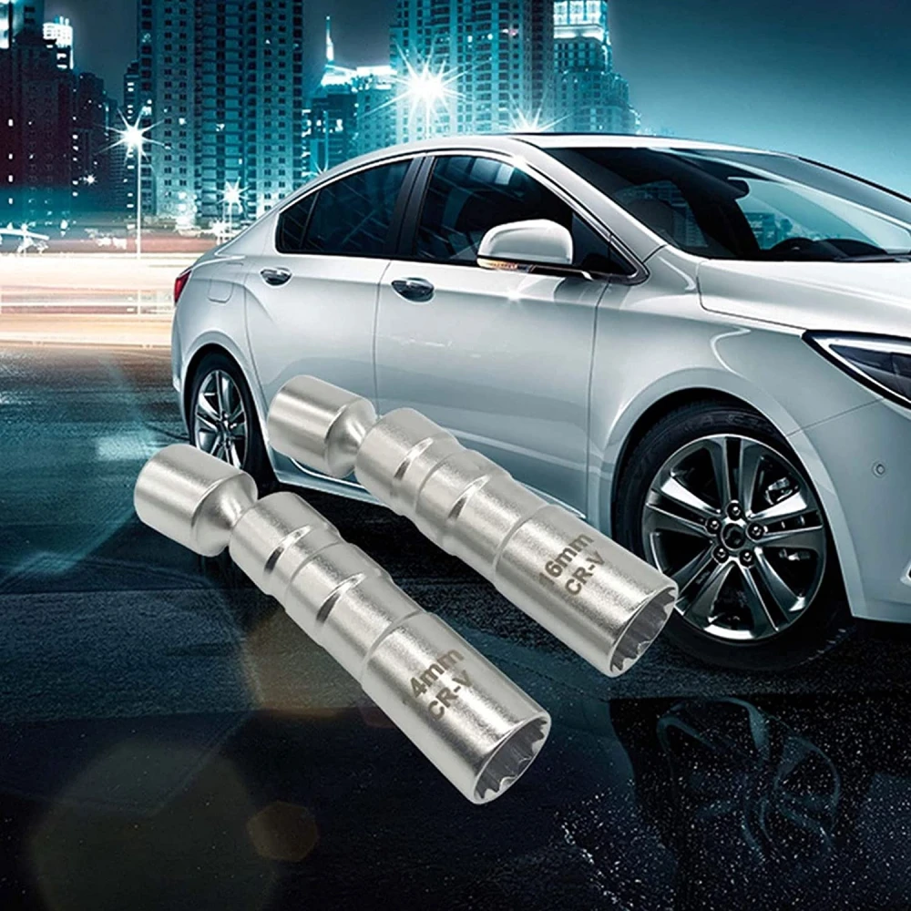 2 dalių lankstus magnetinis žvakės galvutės raktų rinkinys 14 mm ir 16 mm TSX TOOL