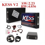 Kess V2.23 OBD2 programavimo įrankis HW V4.036 be tokenų ribojimo - Master versija