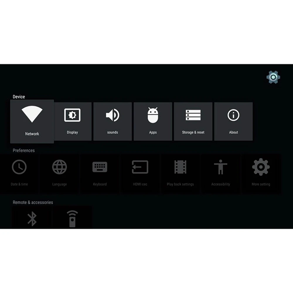 Kii Pro dvigubas DVB-S2 DVB-T2 Android TV Box 2GB/16GB 4K