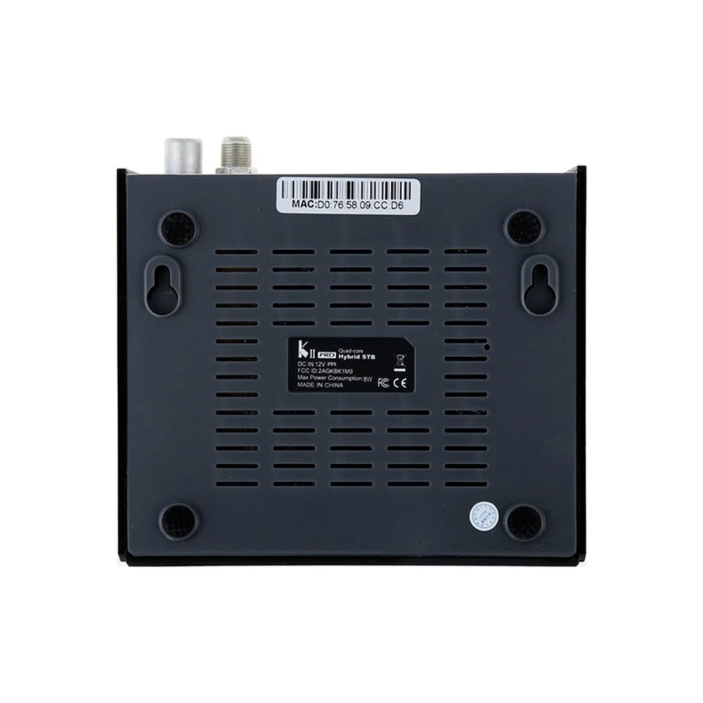Kii Pro dvigubas DVB-S2 DVB-T2 Android TV Box 2GB/16GB 4K