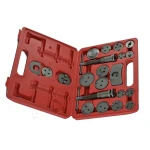 Vista del maletín con el kit reposicionador pistones de freno TSX TOOL abierto