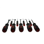 Kit profesional de 9 piezas herramientas automoción con manijas ergonómicas