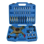 SAC sankabos suspaudimo rinkinys 38 dalių su centruokliu VW, Audi, BMW, Fiat ir Mercedes