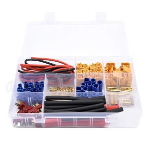 satkit XT60 XT90 EC3 EC5 RC jungčių rinkinys su adapteriais