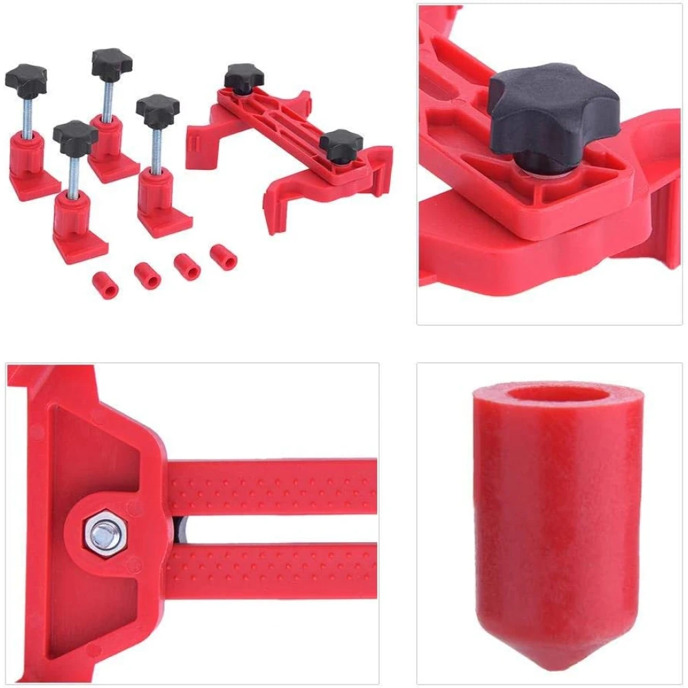 Set de herramientas para sincronización de motor con abrazaderas individuales y doble leva