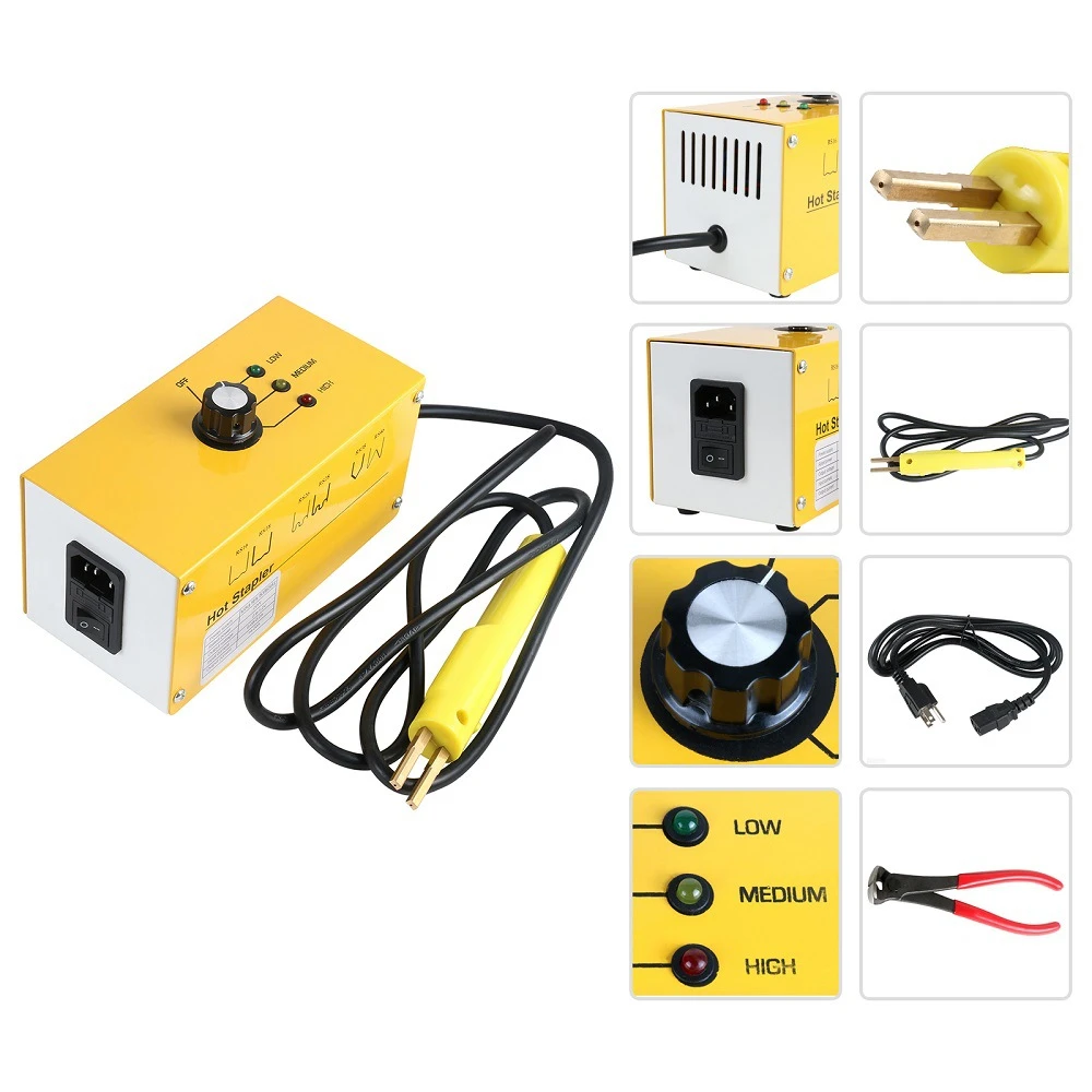 Plastiko karšto suvirinimo rinkinys automobilių remontui