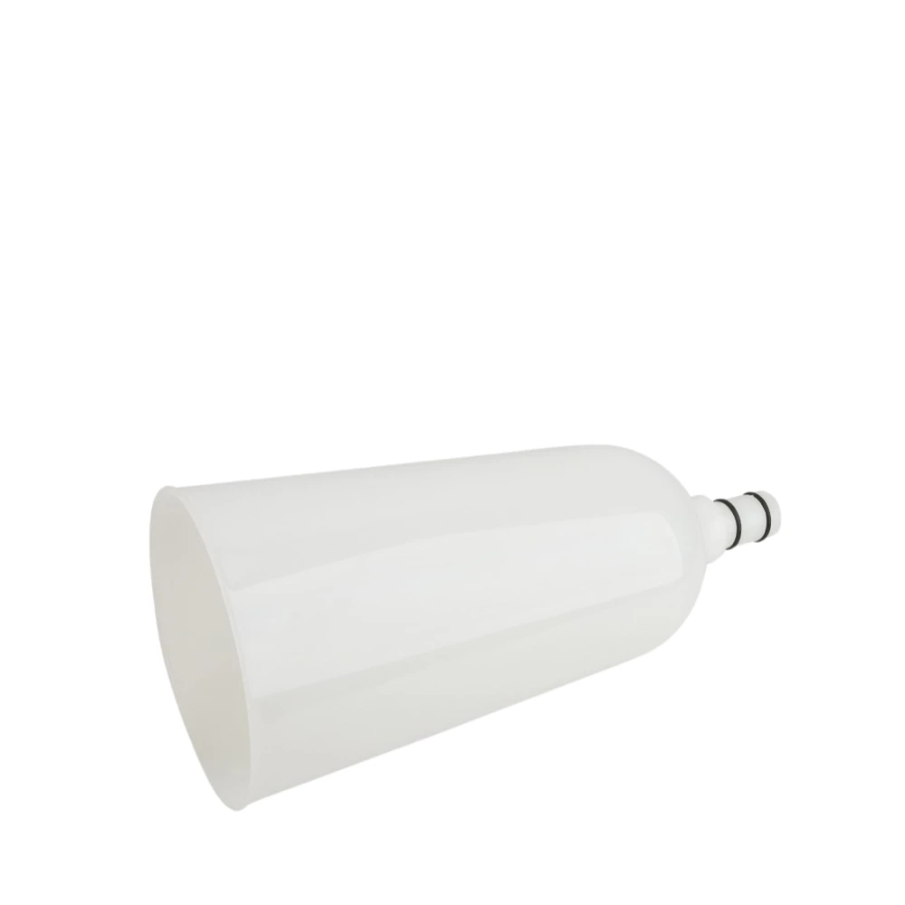 Embudo universal con extensión angular para llenado de aceite en coches modernos