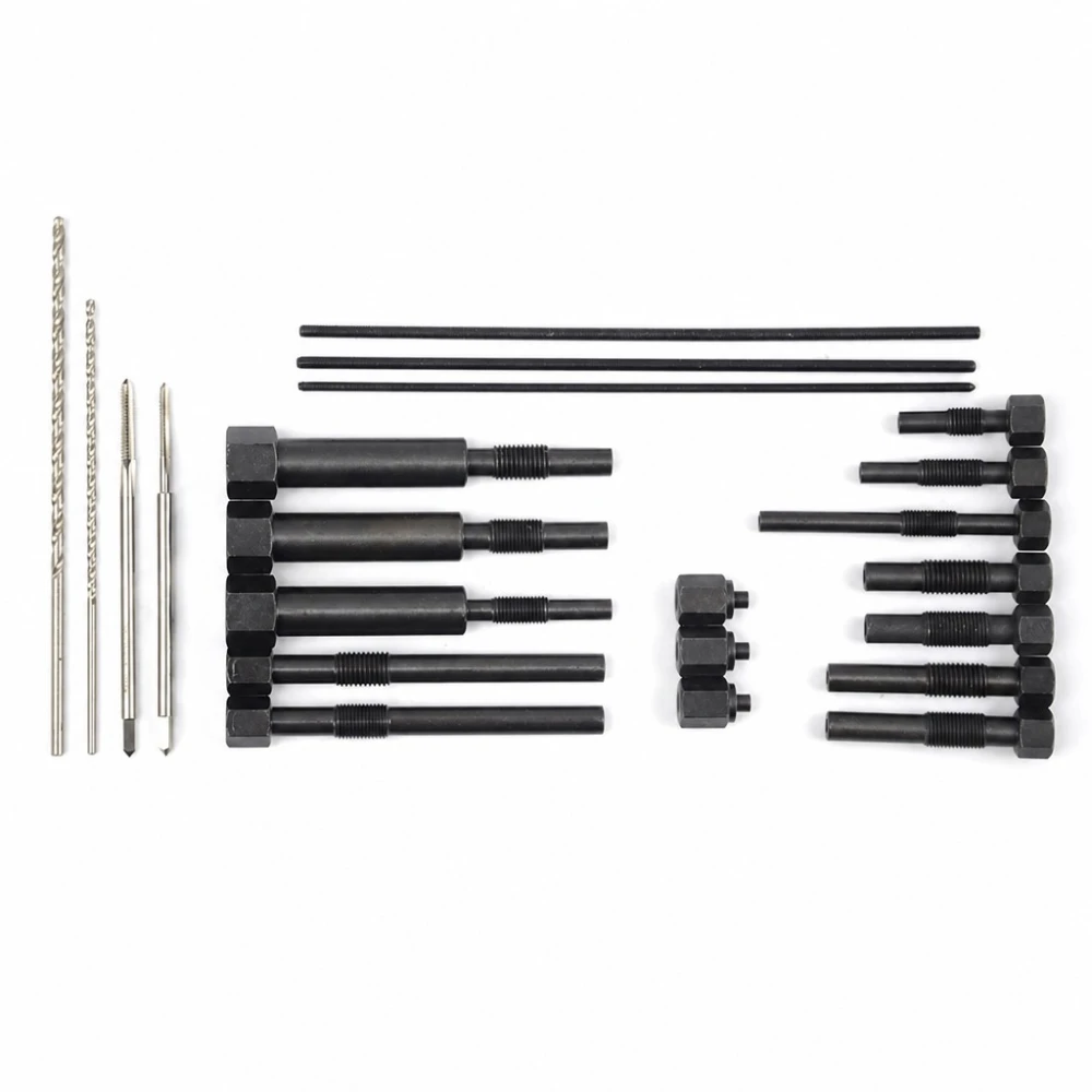 Sulaužytų įkaitinimo žvakių išėmimo rinkinys 8 ir 10 mm (Glow Plug Removal)