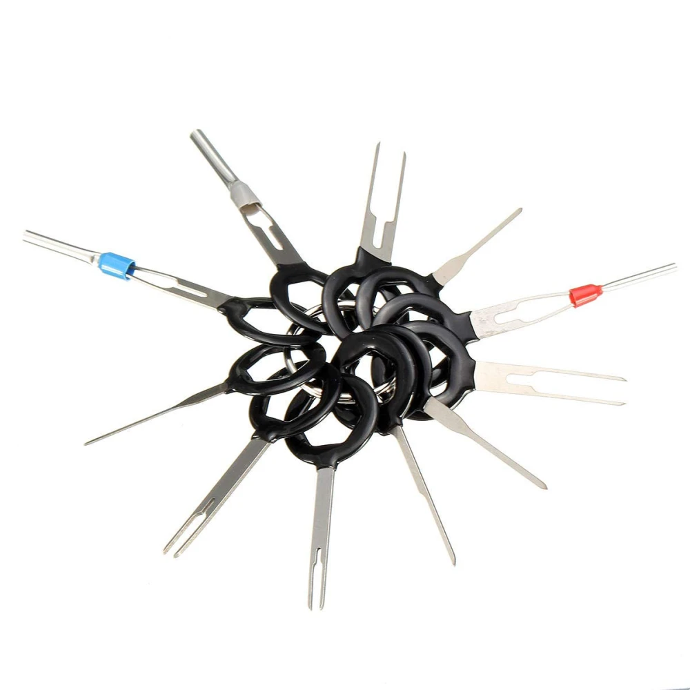 TSX TOOL automobilių laidų gnybtų išėmimo rinkinys, 11 vnt.