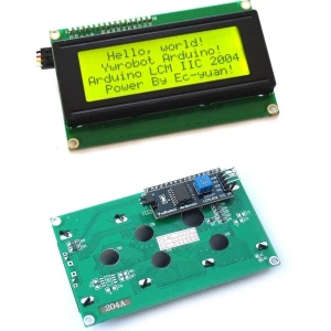 satkit Žalias LCD 20x4 simbolių ekranas su Serial IIC/I2C Arduino