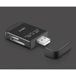 USB 2.0 viskas viename atminties kortelių skaitytuvas Micro SD, MMC, SDHC, TF ir M2