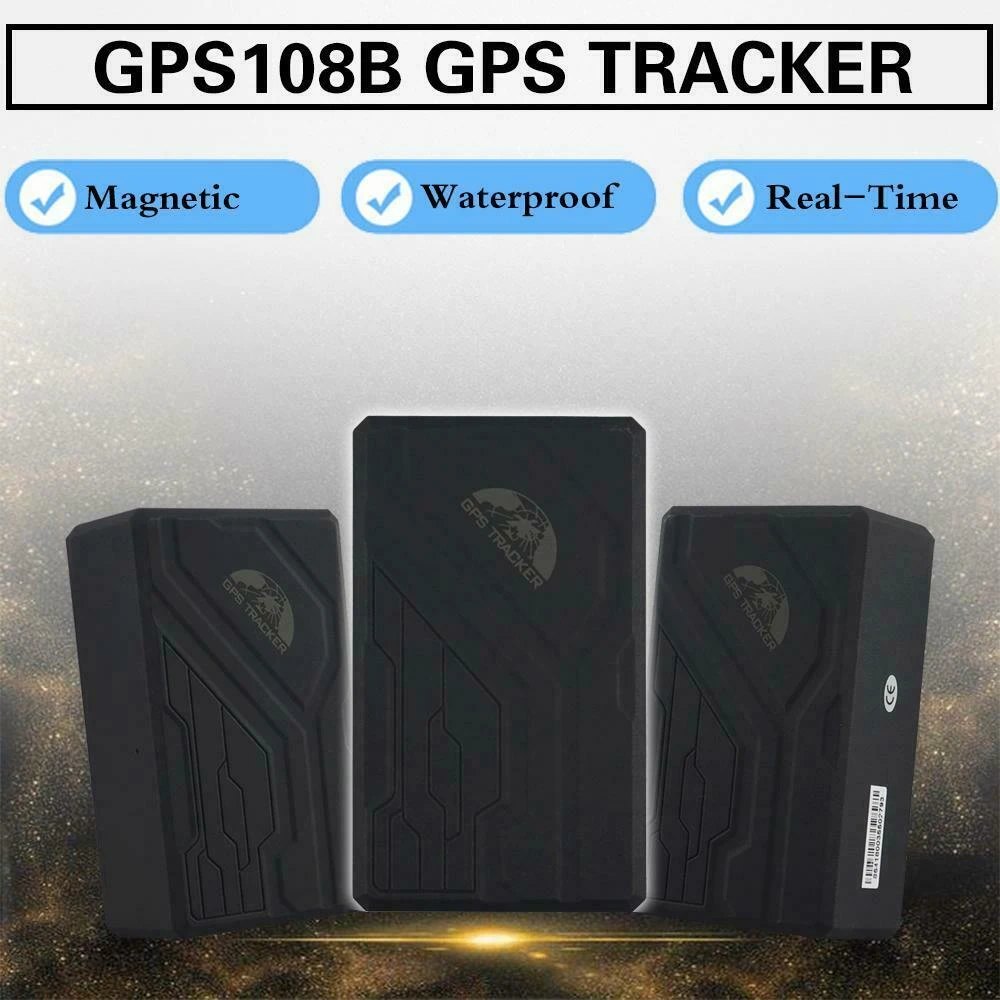 TK108B GPS sekiklis automobiliui su SOS aliarmu ir magnetiniu pagrindu