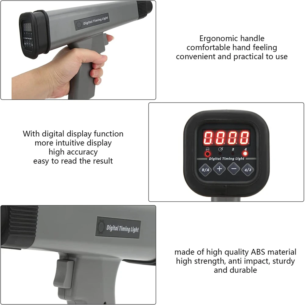 Skaitmeninė indukcinė uždegimo laiko lempa 12V su gnybtais