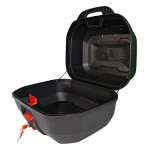 47L motociklo šalmo dėžė - universali nuimama dėžė su spyna ir atlošu