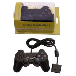 Suderinamas Dual Shock pultelis Sony Playstation 2 su vibracija