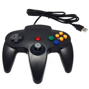 Nintendo 64 USB valdiklis PC ir Mac - klasikinis Retro N64
