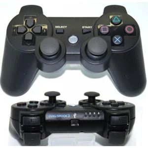 satkit PS3 Bluetooth belaidis pultelis Dual Shock 3 Sixaxis juodas