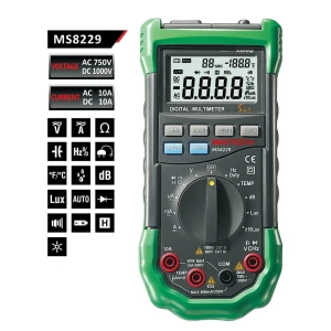 Mastech MS8229 5-in-1 multimetras: tikslūs ir universalūs matavimai