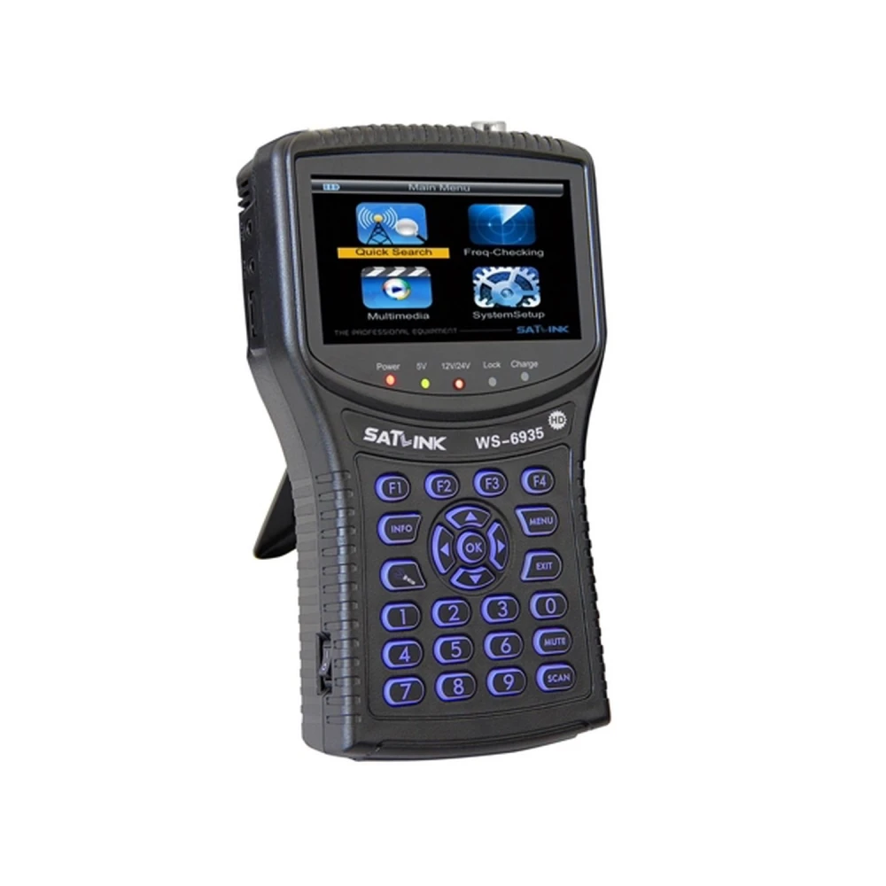 WS6935 DVB-T2 antžeminio signalo matuoklis profesionalams