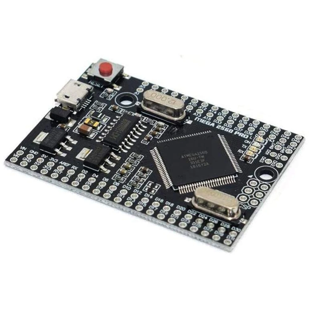 MEGA 2560 PRO Embed CH340G ATMEGA2560 suderinama Arduino Mega2560 plokštė DIY