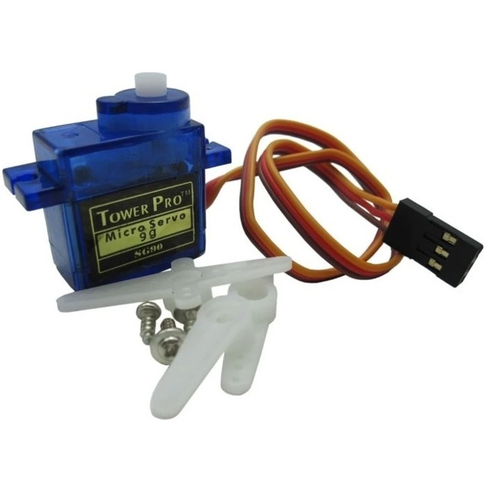 Micro servo Tower Pro SG90 9 g Arduinoiui – tikslus valdymas