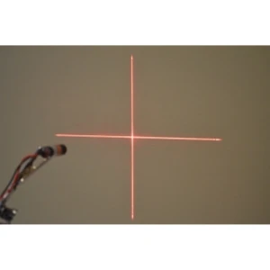 satkit Raudonas kryžminio fokusavimo lazerio modulis 5mW 3V-5V elektroniniams matavimams