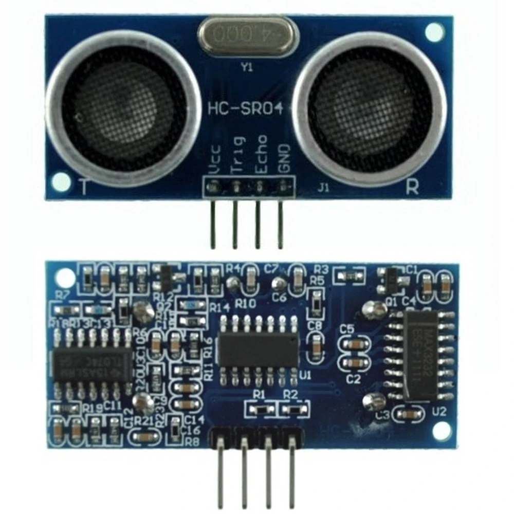 HC-SR04 ultragarsinio jutiklio modulis Arduino – tikslus atstumo matavimas
