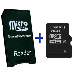 MS Pro Duo adapteris MicroSD 32GB PSP