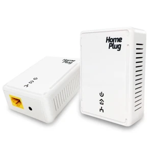 2 PLC Ethernet 500Mbps rinkinys internetui per elektros tinklą