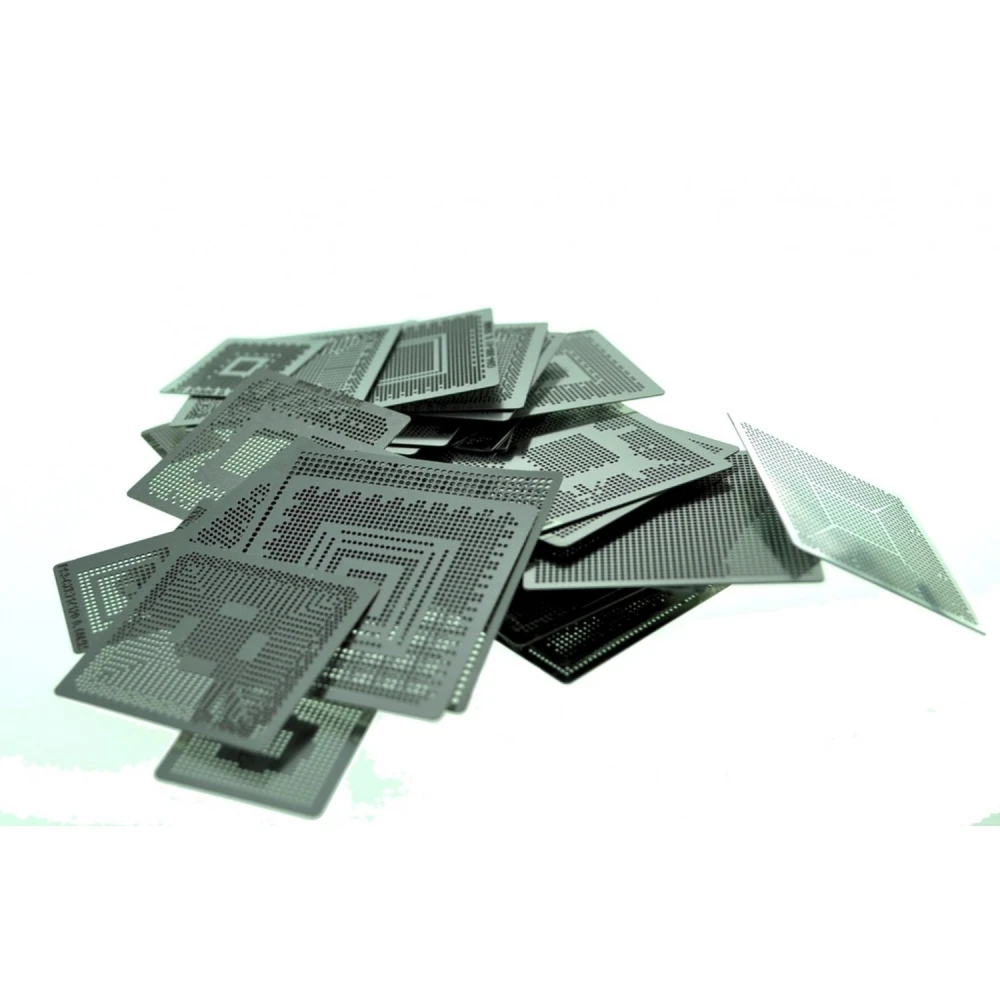 79 šablonų rinkinys tiesioginiam kaitinimui BGA litavimui ir elektronikos remontui