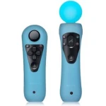 2 silikoninių dėklų rinkinys Playstation Move PS3 pulteliams
