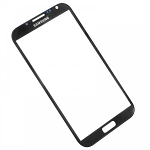 Samsung Galaxy Note 2 N7100 juodas stiklinis ekranas