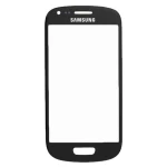 Samsung Galaxy S3 Mini stiklinis ekranas juodas - originali dalis