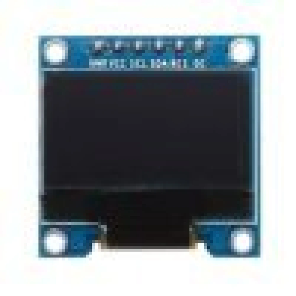 0,96 col. baltas SPI OLED ekranas 12864 LED Arduino satkit