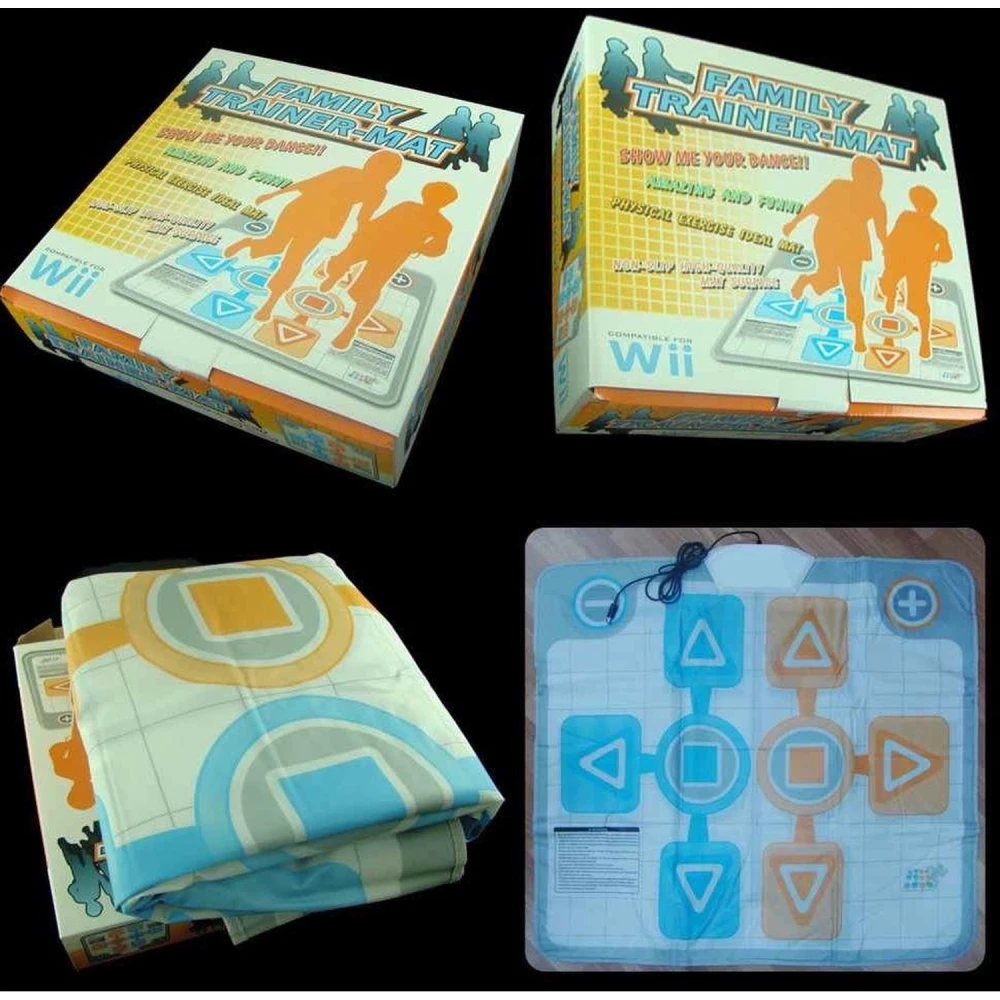 Family Trainer kilimėlis Nintendo Wii – mankštos ir žaidimų kilimėlis 2 žaidėjams
