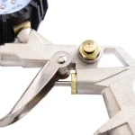 Padangų pripūtimo pistoletas su slėgio matuokliu kompresoriui TSX TOOL