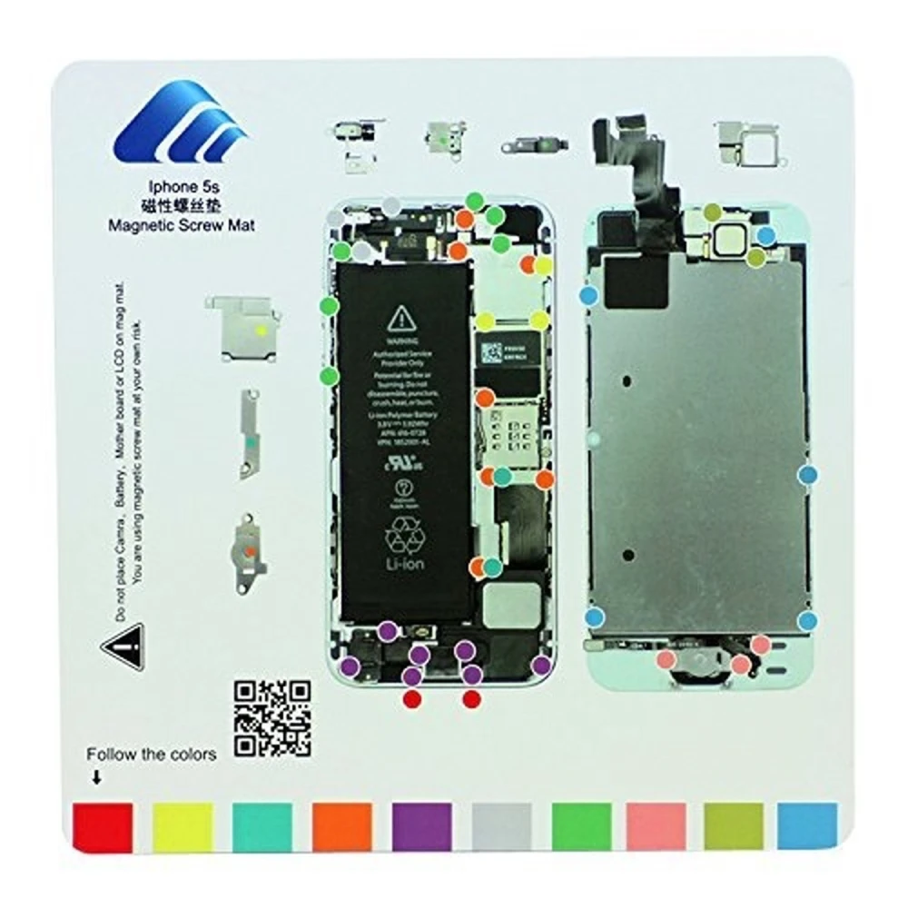 satkit magnetinė plokštelė iPhone 5S varžtams