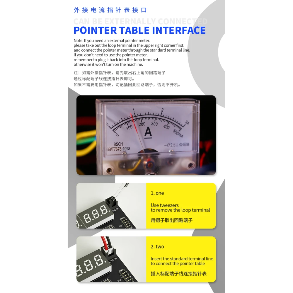 Mechanic BA27 baterijos aktyvavimo plokštė iPhone ir Android