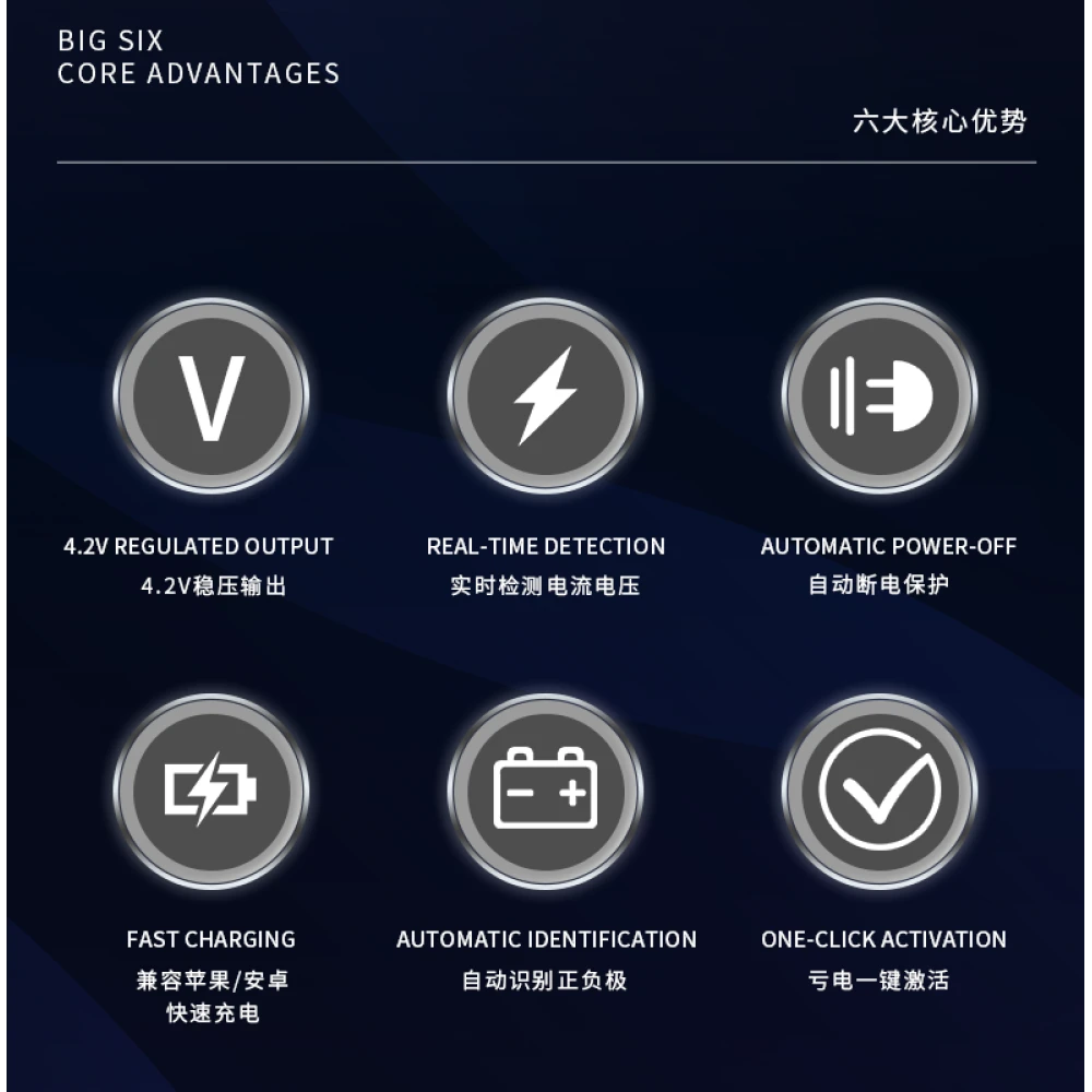 Mechanic BA27 baterijos aktyvavimo plokštė iPhone ir Android