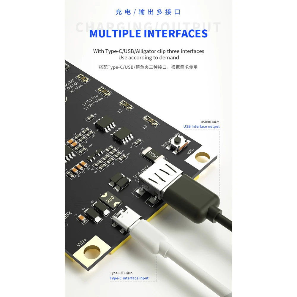 Mechanic BA27 baterijos aktyvavimo plokštė iPhone ir Android