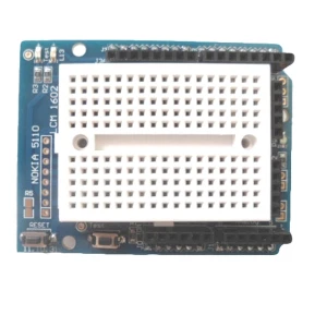satkit Protoshield prototipavimo plokštė su Mini Breadboard Arduino
