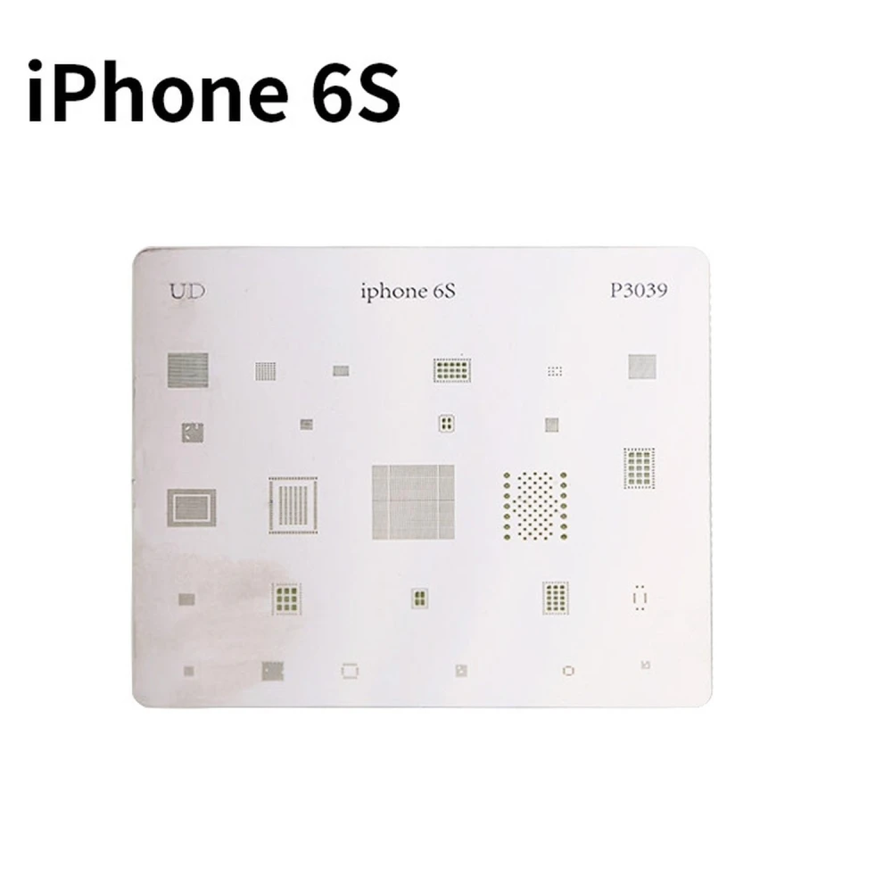 iPhone 6S IC stencil plokštė BGA remontui su tiesioginio kaitinimo šablonu