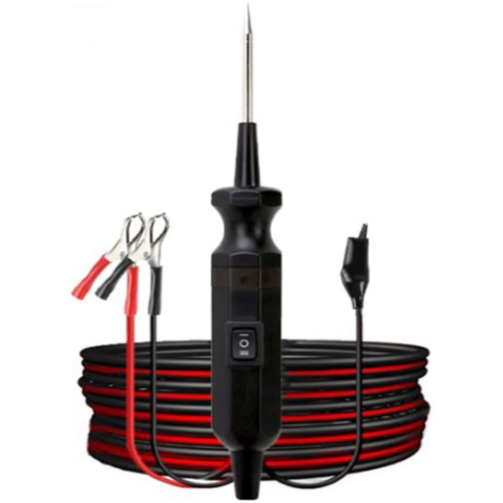 DY18 automobilio grandinės testeris 12V ir 24V elektros diagnostikai