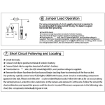 DY18 automobilio grandinės testeris 12V ir 24V elektros diagnostikai