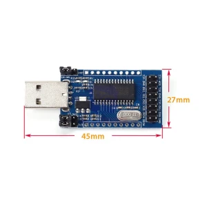 CH341A programatorius USB į UART IIC SPI I2C