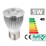 LED lemputė E27 5W šilta šviesa 3300K - efektyvus ir šiltas apšvietimas
