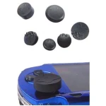 PSP Analog Stick Armor 6in1 rinkinys juodas remontui ir keitimui